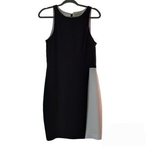 Gianni Bini Felicia Colorblock Black & White Dress